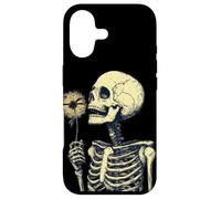 Bones and Blossoms in the Breeze for Skeleton Dandelion Case for iPhone 17