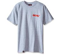 Bones Bearings Swiss Text Heather T-Shirt, Large
