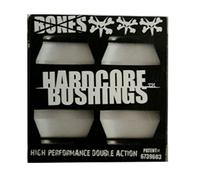 Bones Hardcore Bushings Hard Set Of Four Black Skateboarding