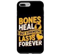 Bones Heal But Strength Lasts Forever Ribbon Case for iPhone 7 Plus/8 Plus