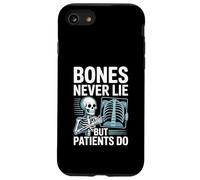 Bones Never Lie But Patients Do Funny X-Ray Tech Radiology Case for iPhone SE (2020) / 7/8