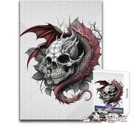 Bones Of The Fire Breather 1000 Pieces Puzzles for Adults Interactive Educational Skill Game Great Meaningful Gift Idea Size 38x26cm