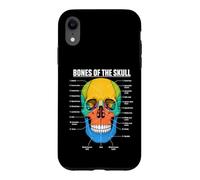 Bones of the Skull Human Anatomy Science Education Men Women Case for iPhone XR