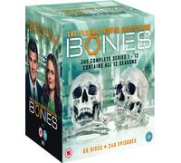 Bones Complete Series 1-12 1 2 3 4 5 6 7 8 9 10 11 & 12 DVD New Sealed