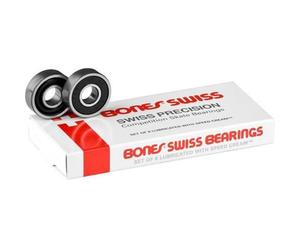 Bones Skate Skateboard Bearings Reds to Swiss Ceramics
