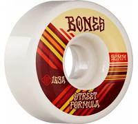 Bones STF Retros 103A V4 Wide Skateboard Wheels White 52mm