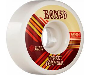Bones STF Retros 103A V4 Wide Skateboard Wheels White 52mm