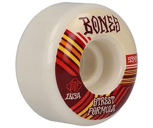Bones STF Retros 103A V4 Wide Skateboard Wheels White 53mm