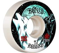 Bones STF Rogers Howl V3 Slims V3 Skateboard Wheels 103A White 52mm