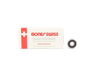 Bones Swiss Precision Skateboard Bearings (8 Pack)