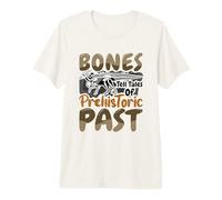 Bones Tell Tales - Dinosaur Paleontologist Premium T-Shirt