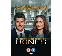 Bones Complete Series 1-12 1 2 3 4 5 6 7 8 9 10 11 & 12 DVD New Sealed