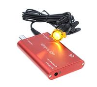 BONEW 3W LED Headlight Surgical Headlamp with Filter for All Medical Binocular Loupes with Bag Red Color