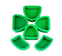 BoNew-Oral 6pcs Silicone Plaster Model Former Base Molds Impression Material Mould