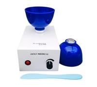 BONEW-Oral Alginate Mixer Mixing Machine Impression Material Mixer + 2 Mixing Bowls + Plastic Knife + with Foot Pedal for Lab Equipment Alginate Mixer Speed Control GX200