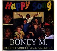 Boney M. And Bobby Farrell With School Rebels, The - Happy Song - Hansa - 106 909, Hansa - 106 909-100