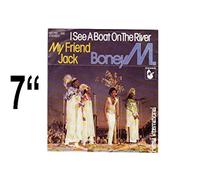 Boney M. - I See A Boat On The River / My Friend Jack / Boney M. / Bildhülle 1980 / Deutsche Pressung / HANSA # 101 750 / 7" Vinyl Single Schallplatte