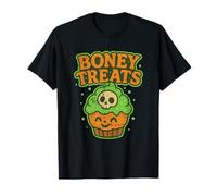 Boney Treats Skull Cupcake T-Shirt