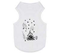 'Bonfire & Fireworks' Pet Dog/Cat T-Shirt (PT00091611)