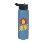 Bonfire Night Fireworks Display Party Penny for The Guy Stainless Steel Insulated Water Bottle