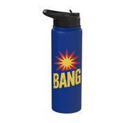 Bonfire Night Fireworks Display Party Penny for The Guy Stainless Steel Insulated Water Bottle