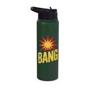 Bonfire Night Fireworks Display Party Penny for The Guy Stainless Steel Insulated Water Bottle