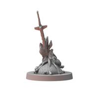 Dark Souls The Role Playing Game: Bonfires Miniatures & Stat Cards. DnD, RPG, D&D, Dungeons & Dragons. 5E Compatible, Terrain