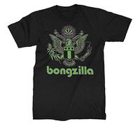 Bong-Zilla Men T Shirt Stoner Rock Band Music Life Unisex Tee Style Gioabwq6 Black