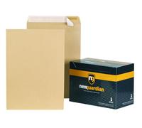 Bongio New Guardian C27013 Envelopes Heavyweight Pocket Peel And Seal Manilla C3 Pack Of 125