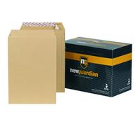 Bongio New Guardian Envelopes Heavyweight Pocket Peel And Seal Manilla C4 Pack Of 250