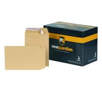 Bongio New Guardian L26039 Envelopes Heavyweight Pocket Peel And Seal Manilla C5 Pack Of 250