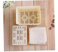 Bongles Plastic Toufu Shape Homemade Making Mold Soybean Curd Tofu Making Mold with Cheese Cloth