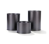 Bongles Scrub Tea Tins Canister Set with Airtight Lids for Loose Tea Home Kitchen Canisters for Tea Sugar Coffee Containers Storage Jar