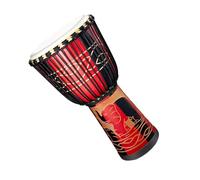 Bongo Drum - 8inch Multicolored Hand-Carved African Inspired Hand Drum,Percussion Instruments, Artistic Music Decoration for Music Lessons, Activities, Performances