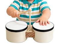 Bongo Drums | Educational Realistic Instrument,Bongo Drums Toy Collection - for Boys Preschoolers Beginners 2-4 Years Old Bedroom Classroom Stage Kindergarten