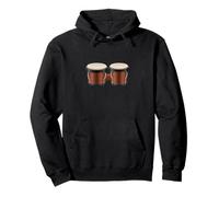 Bongo Drums Pullover Hoodie
