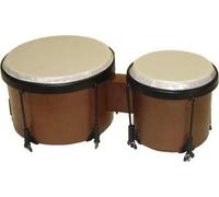 Bongó escolar, parches poliéster y tensores