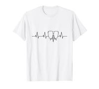 Bongo Instruments Heartbeat Bongo Players Bongo Drummers T-Shirt