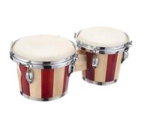 Bongo's Kids Wood, Bongo Drum | Beginner Percussion Music Instrument - Professional Percussion Music Instrument, 6 Inch and 7 Inch Bongos Beginners