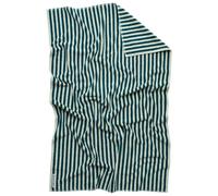 Bongusta - Naram Bath Sheet - Beach towel size 150 x 100 cm, sea foam & deep teal