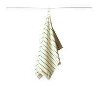 Bongusta - Naram Hand Towels - Towel size 50 x 80 cm, white/ grass
