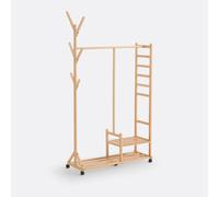 Boni Bamboo Coat Rack Unit Natural