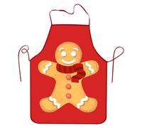 Bonieset Holiday Aprons, Adjustable Cooking Apron Chef Bib Apron for Dinner Cooking Grilling Baking Painting Garden, Christmas-c, One size fits most