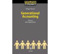 Bonin - Generational Accounting Theory and Application - New hardbac - P555z