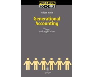 Bonin - Generational Accounting Theory and Application - New hardbac - X555z