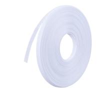 Boning for Sewing Corset, 8mm Wide Polyester Boning for Sewing Garment Accessories Bra Boning Tool for Corsets Bridal Gowns Evening Gowns Lingerie Hats (5meter,White)