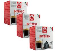 Bonini Coffee Pods, Dolce Gusto Compatible Coffee Pods/Capsules. 3 Pack Espresso Intenso Coffee Pods, Each Pack 16 Pods (Total 48 pods)