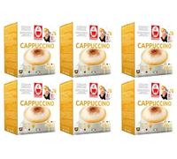 Bonini Dolce Gusto Compatible Cappuccino Coffee Pods (Pack of 6, Total 96 pods)