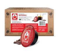 Bonini Espresso Intenso Coffee Pods Compatible with Lavazza A Modo Mio Coffee Machines (Pack of 1, Total 70 Capsules)