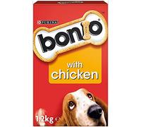 Bonio Chews Deli Dog Treats Chicken Dry Food Bulk Buy 4 x 1.2kg